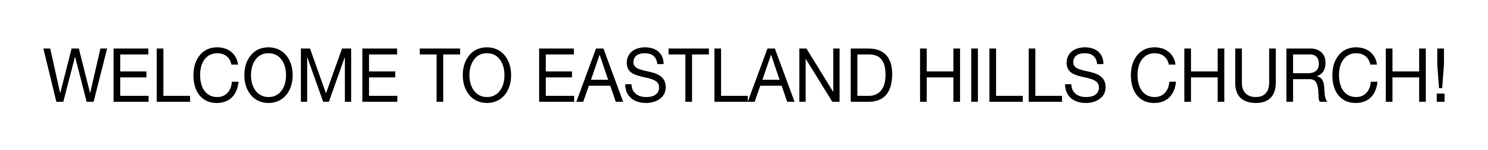 Eastland Hills Baptist Church