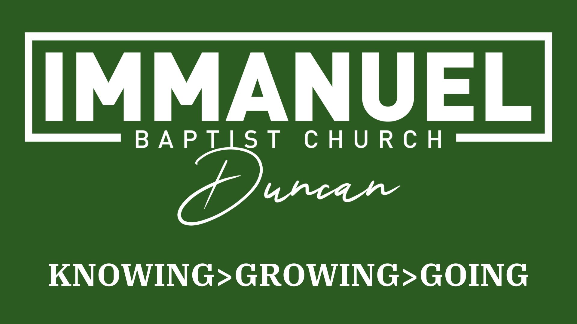 Immanuel Baptist Church