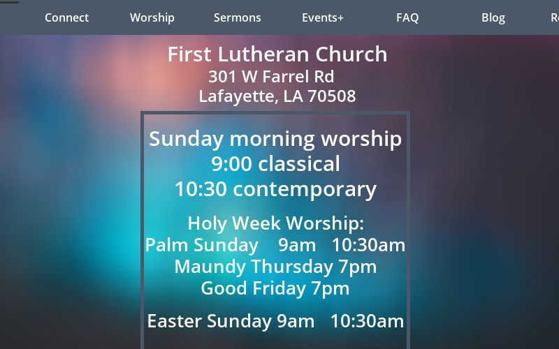 First Lutheran Church