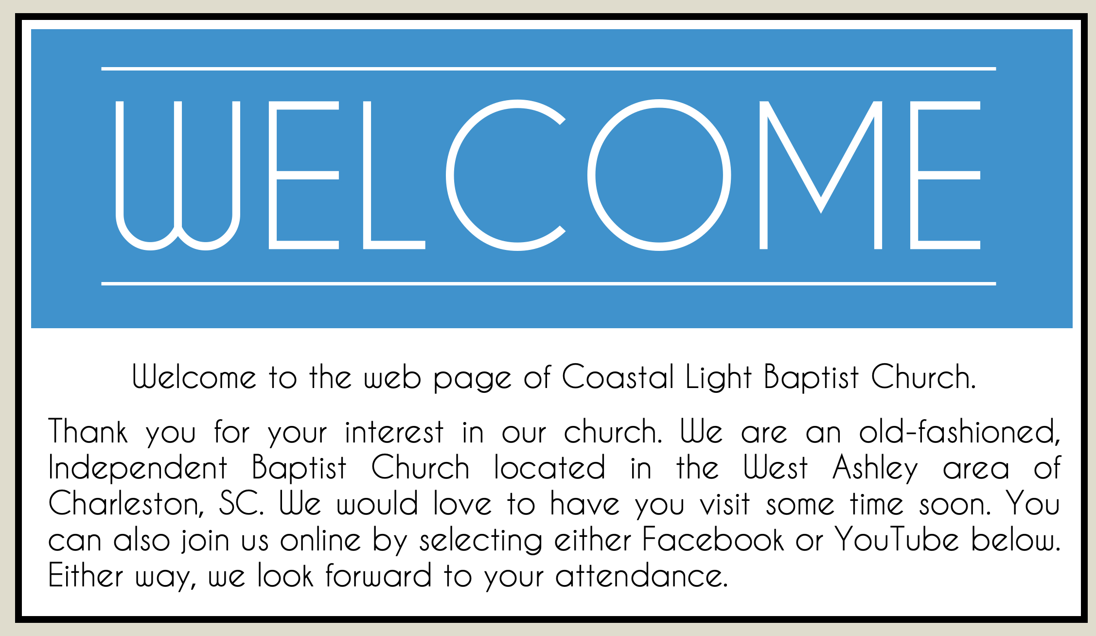 Coastal Light Baptist Church