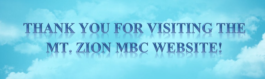 Mt. Zion Missionary Baptist Church