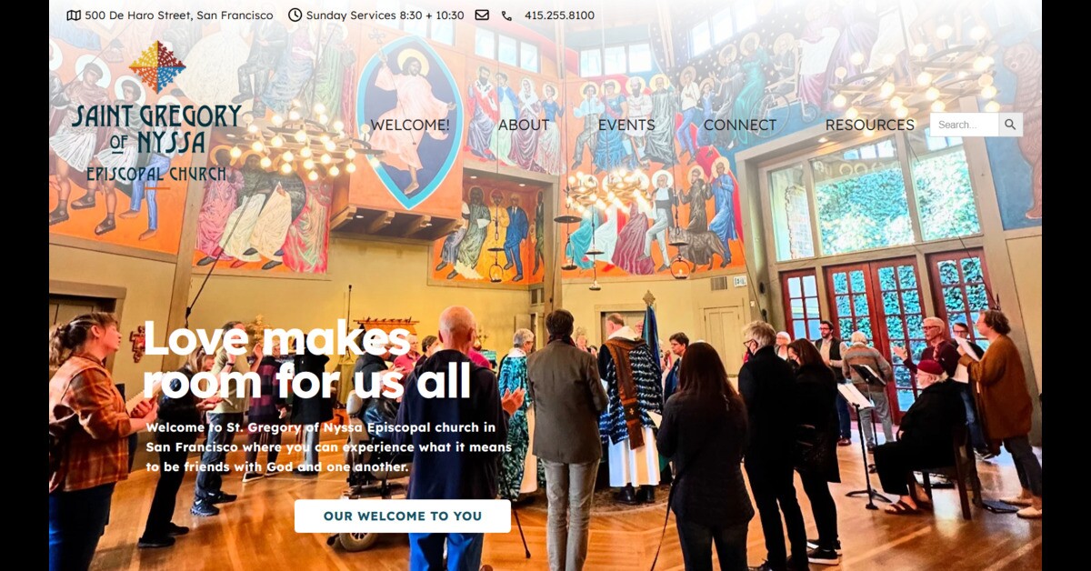 St. Gregory of Nyssa Episcopal Church in San Francisco