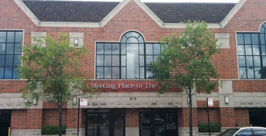 Meeting Hall Of The Church In Chicago