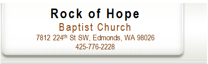 Rock of Hope