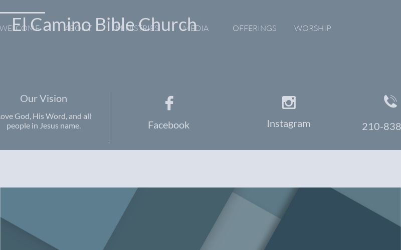 El Camino Bible Church, San Antonio, TX