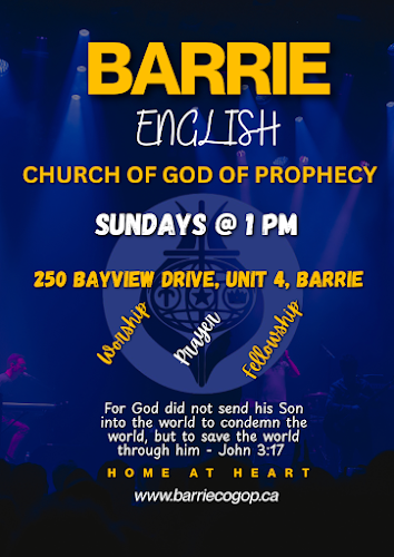 Barrie English Church of God of Prophecy