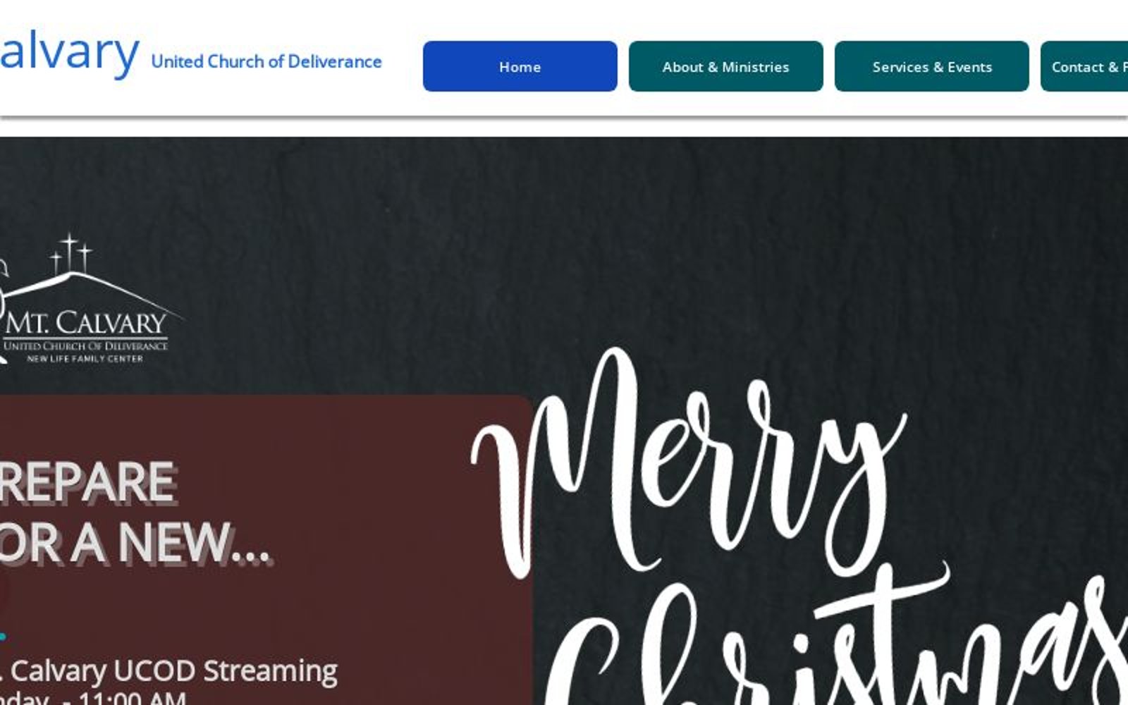 Mt Calvary United Church-God