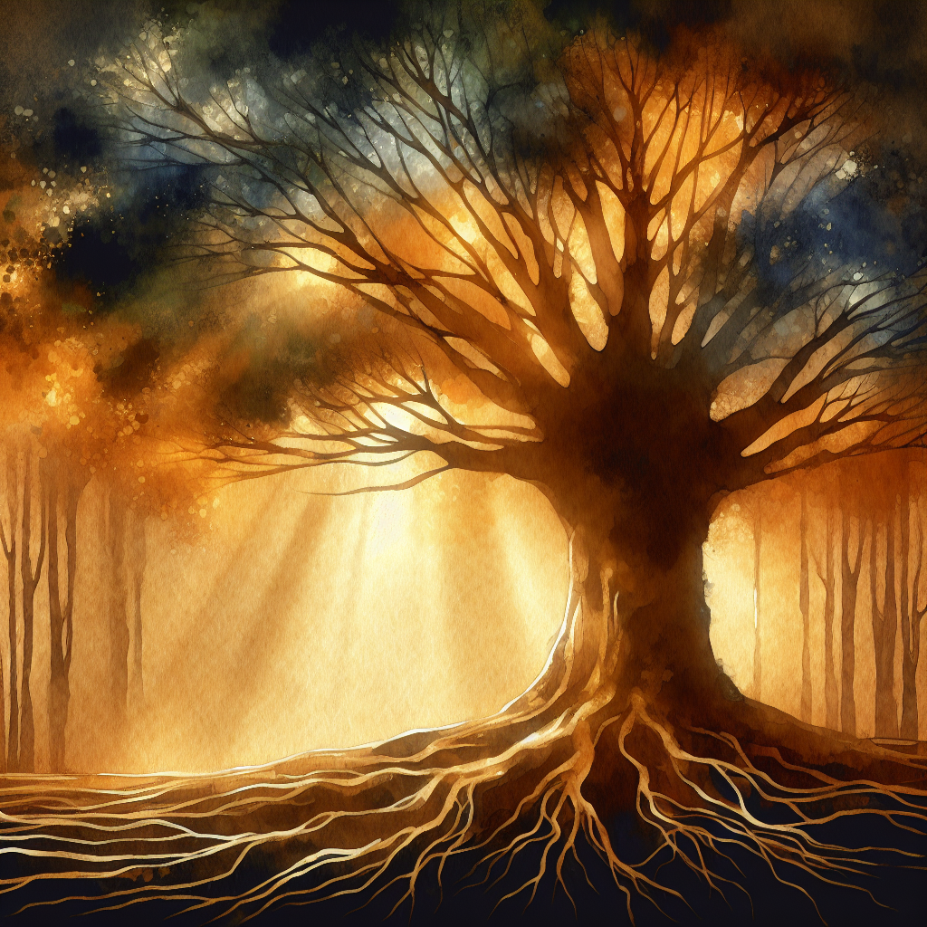 AI-generated illustration for "Morning Meditation: Devotion - Story" — created by ChurchWiseAI using DALL-E