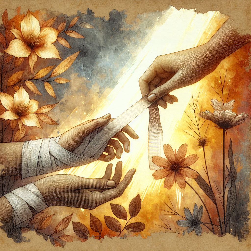 AI-generated illustration for "Morning Meditation: Healthcare & Healing Ministry - Story" — created by ChurchWiseAI using DALL-E