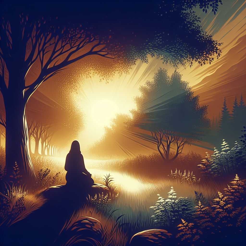 AI-generated illustration for "Quiet Time: Prayer - Biblical Insight" — created by ChurchWiseAI using DALL-E