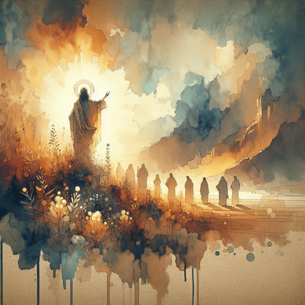 AI-generated illustration for "Show Don't Tell: Psalm 51" — created by ChurchWiseAI using DALL-E