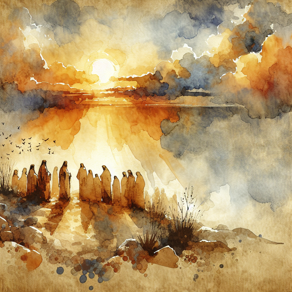 AI-generated illustration for "Beautiful Waste: Mark 14:1-11" — created by ChurchWiseAI using DALL-E