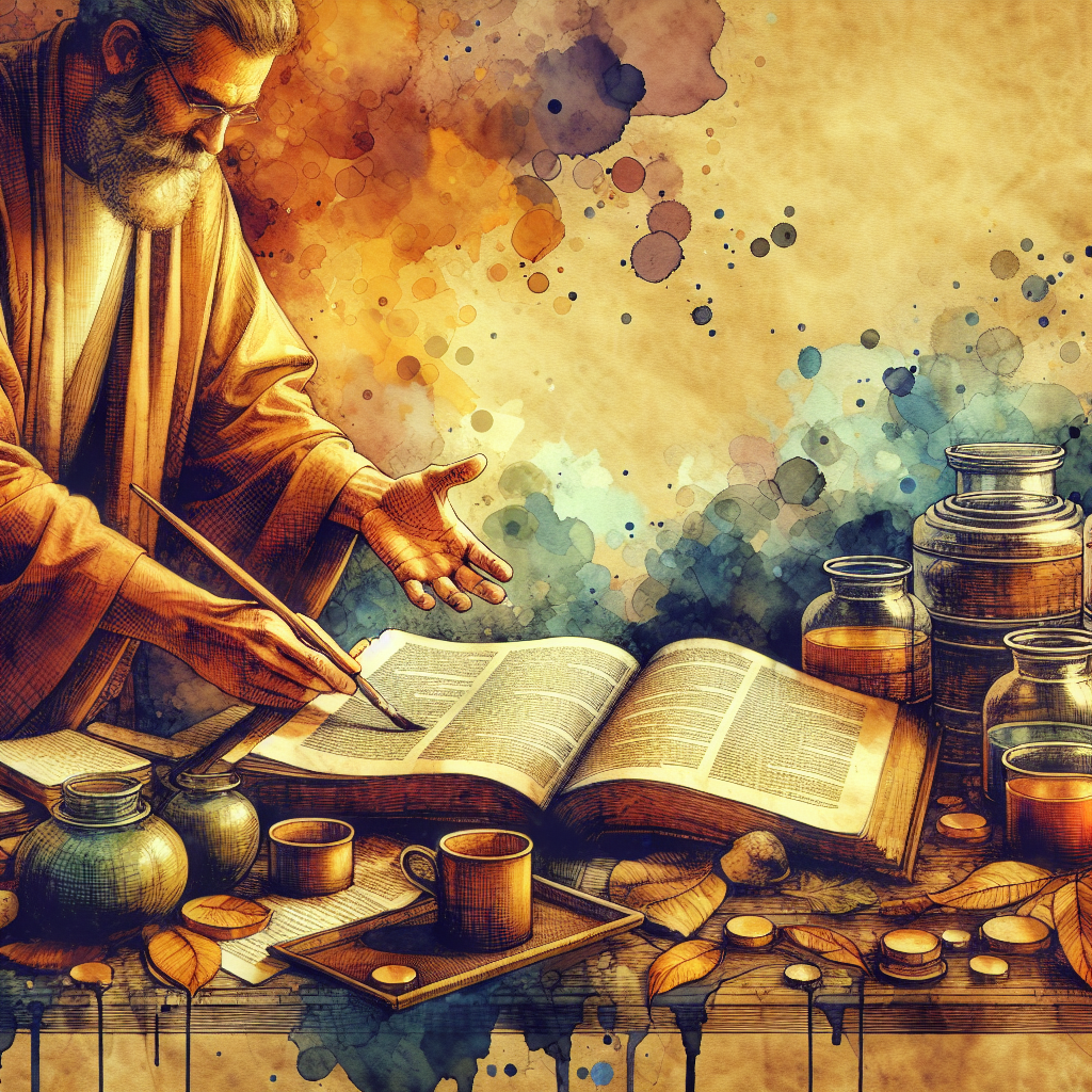 AI-generated illustration for "These Hands Touched Him: John's Testimony of the Word of Life" — created by ChurchWiseAI using DALL-E