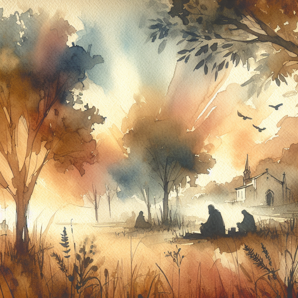 AI-generated illustration for "Show Don't Tell: Psalm 150" — created by ChurchWiseAI using DALL-E