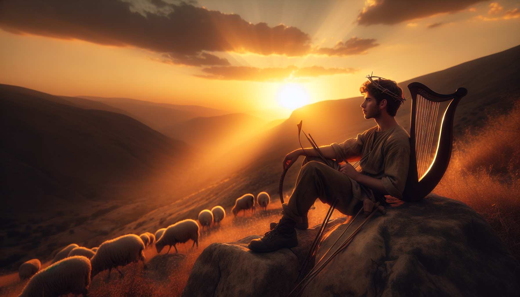 Bible Characters: david shepherd