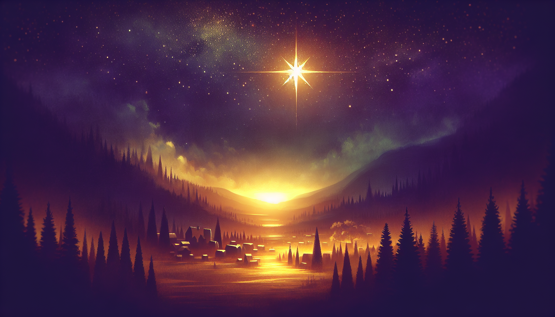 Advent: advent starry night