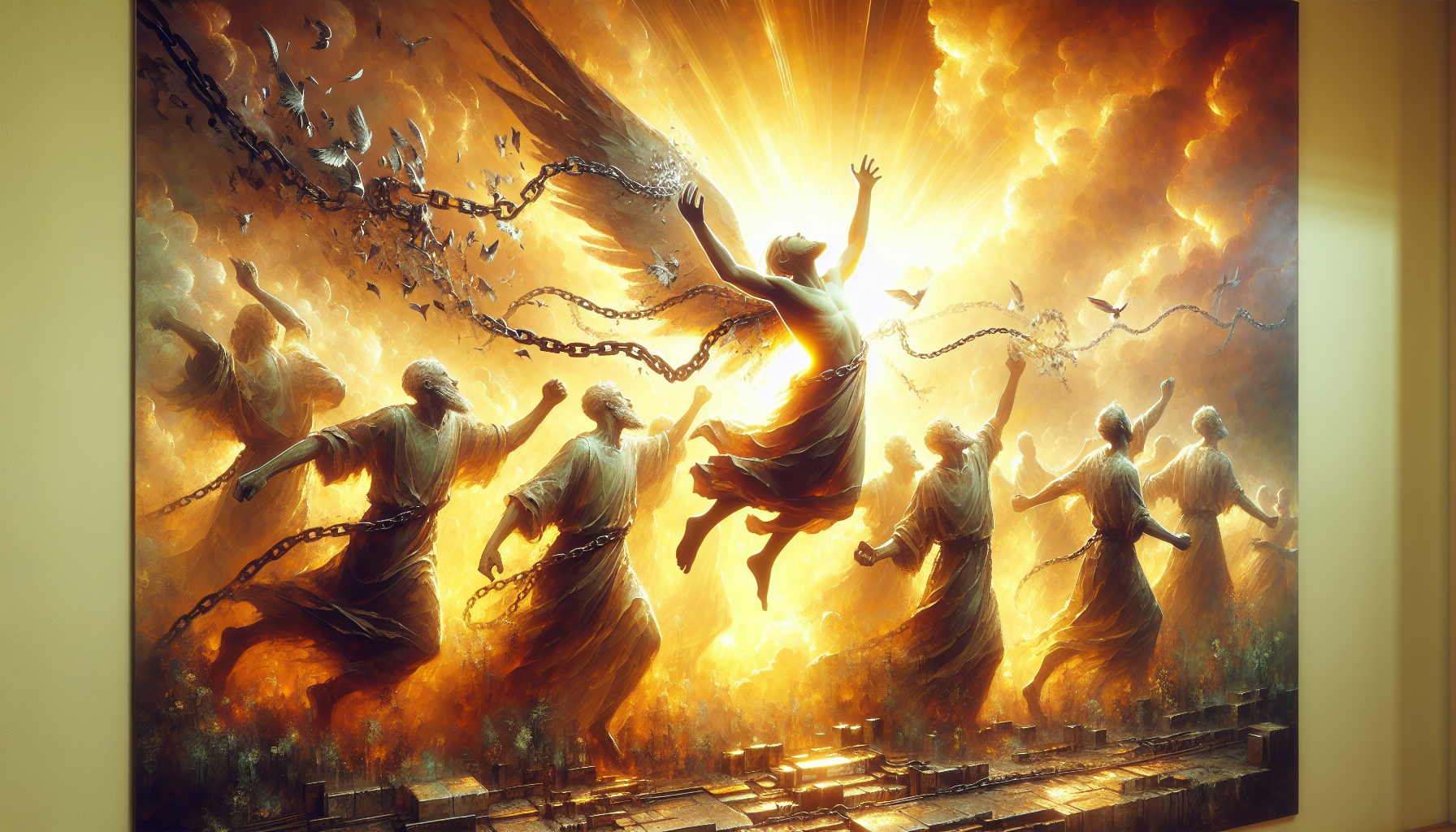 Easter: easter broken chains