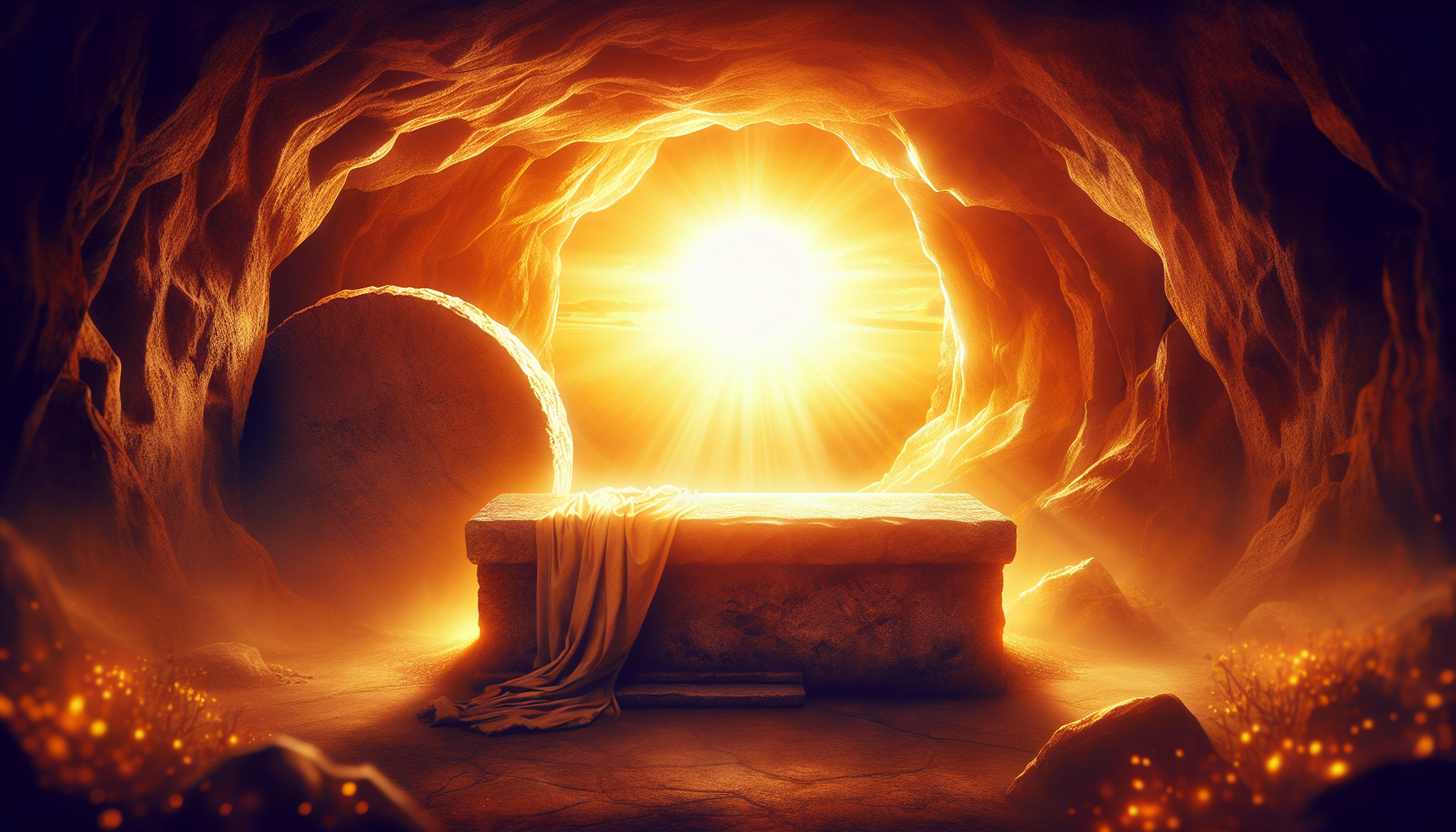 Easter: easter empty tomb