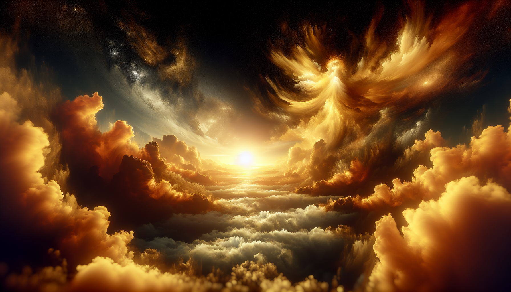 Easter: easter morning sky