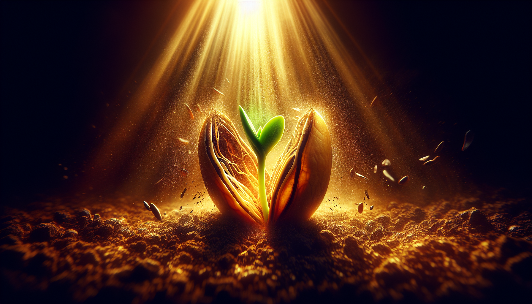 Easter: easter seed sprout