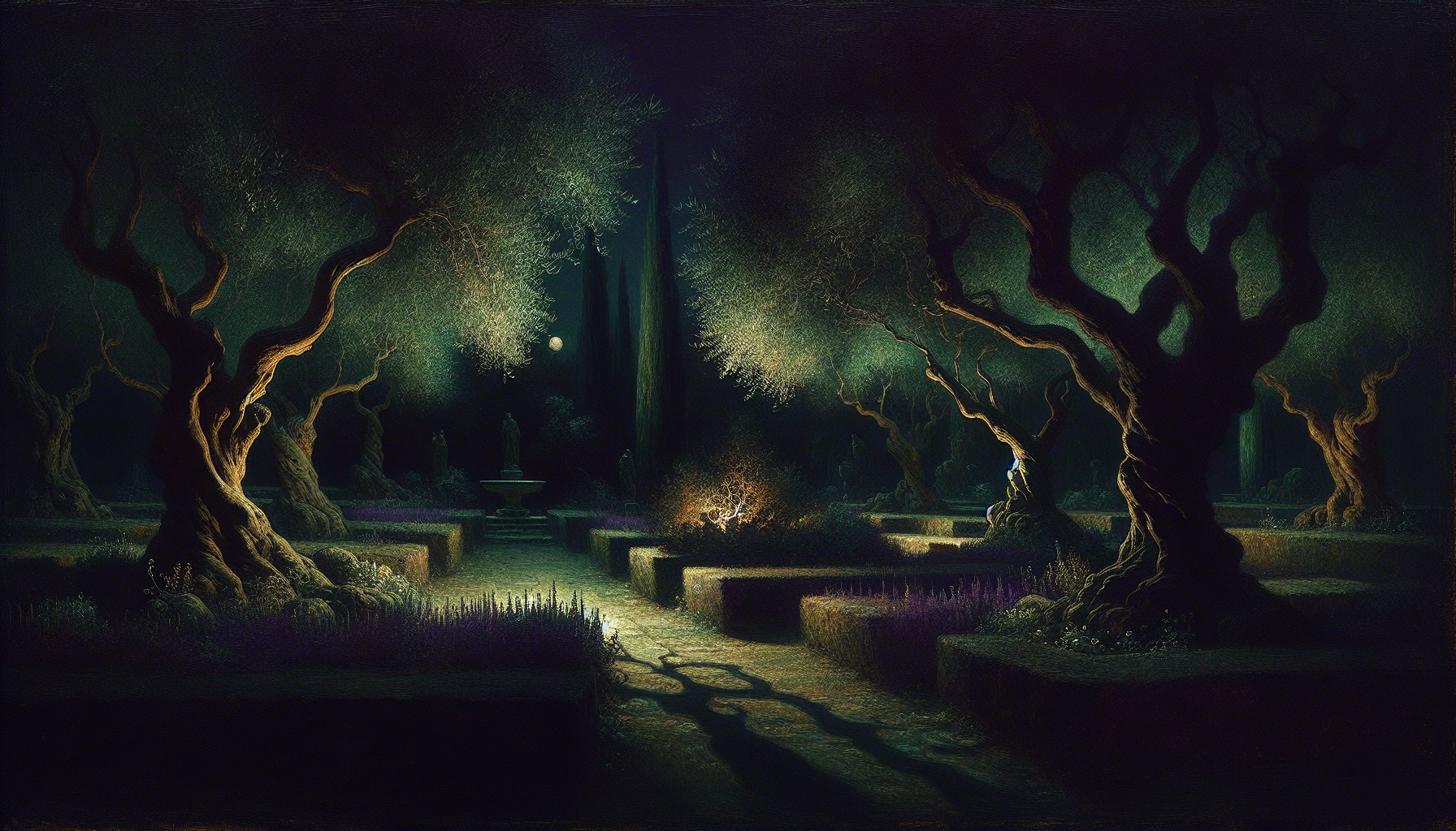 Lent: lent garden night