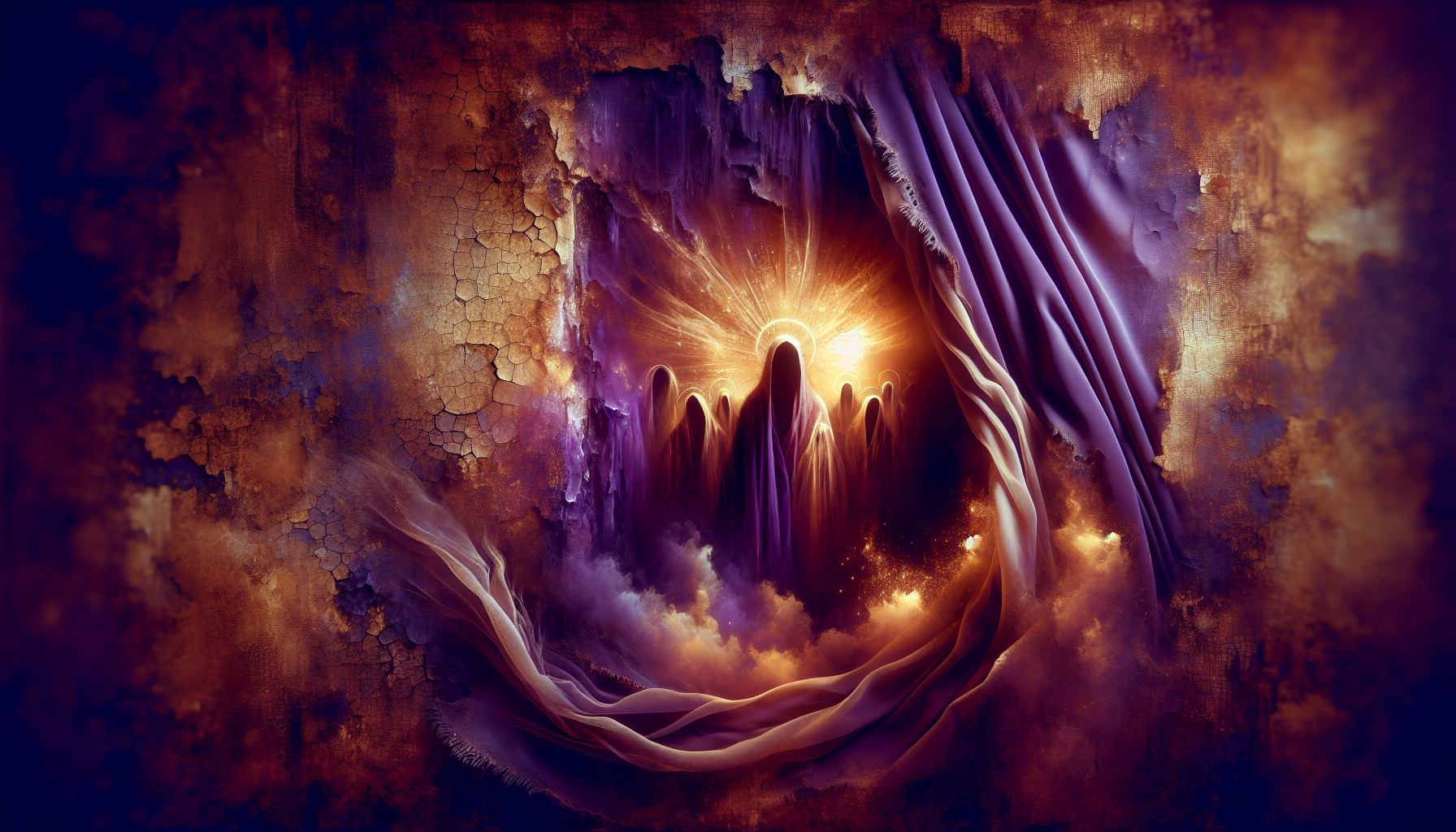 Lent: lent torn fabric