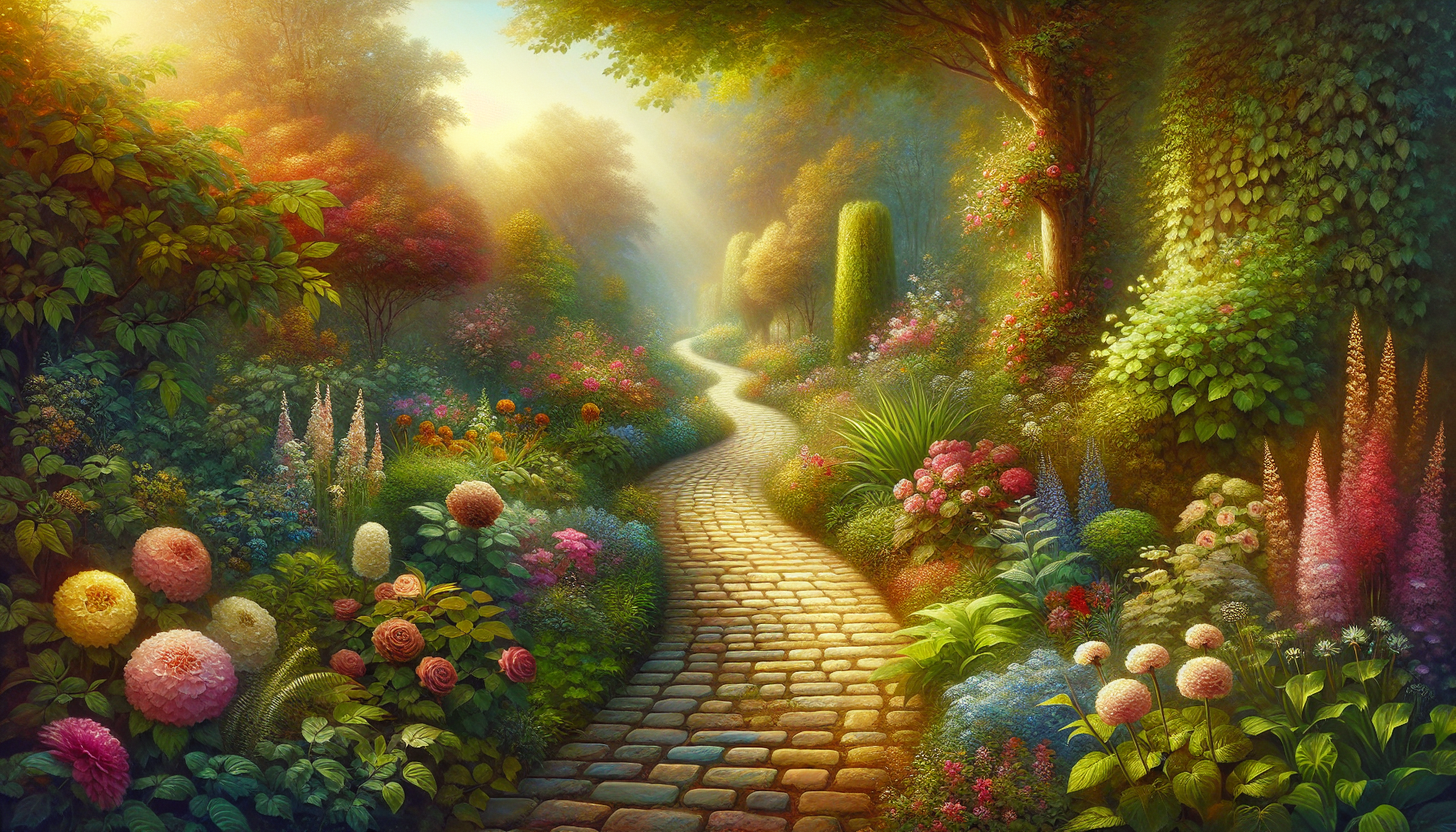 Ordinary Time: ordinary path garden