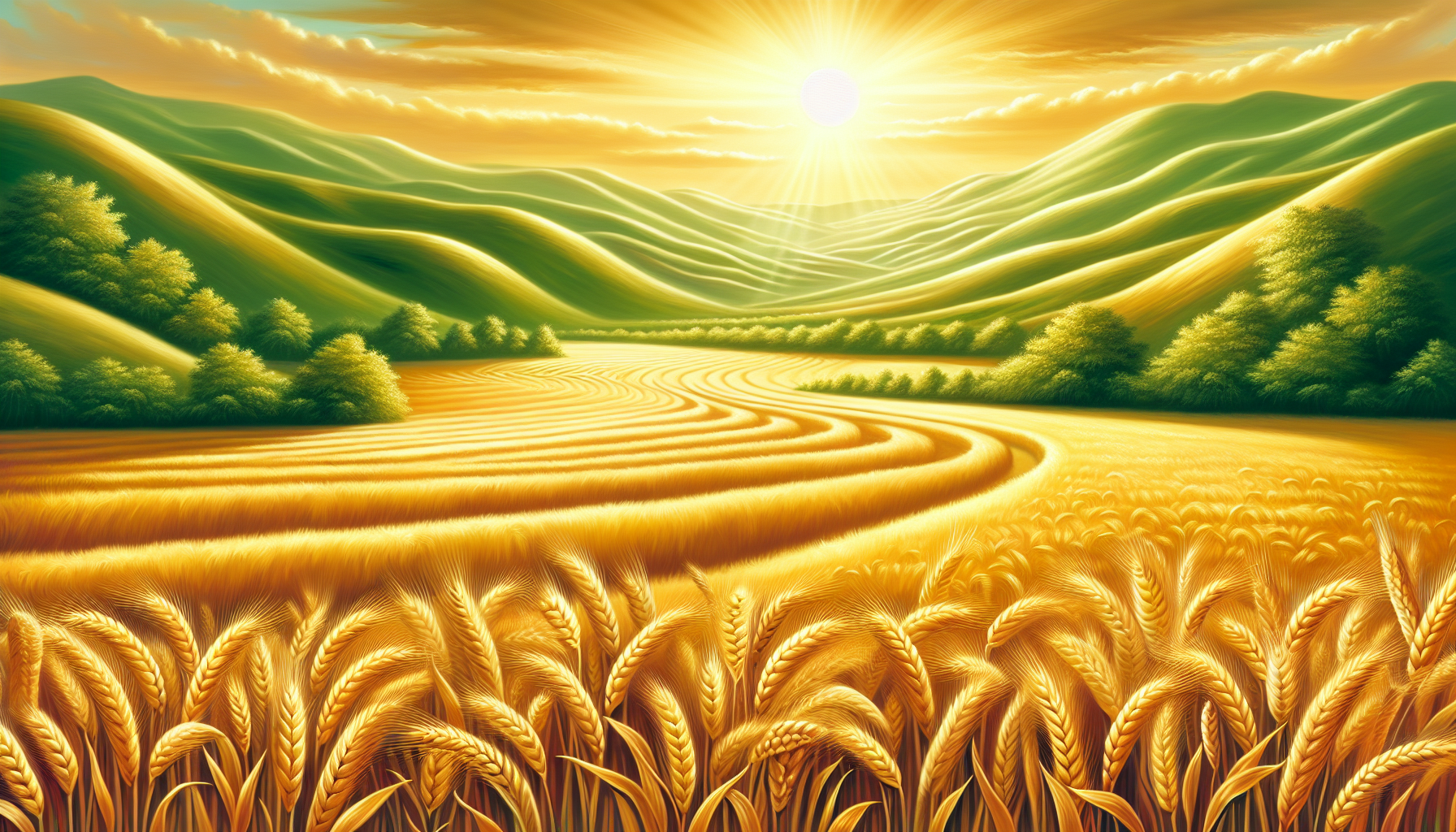 Ordinary Time: ordinary wheat harvest