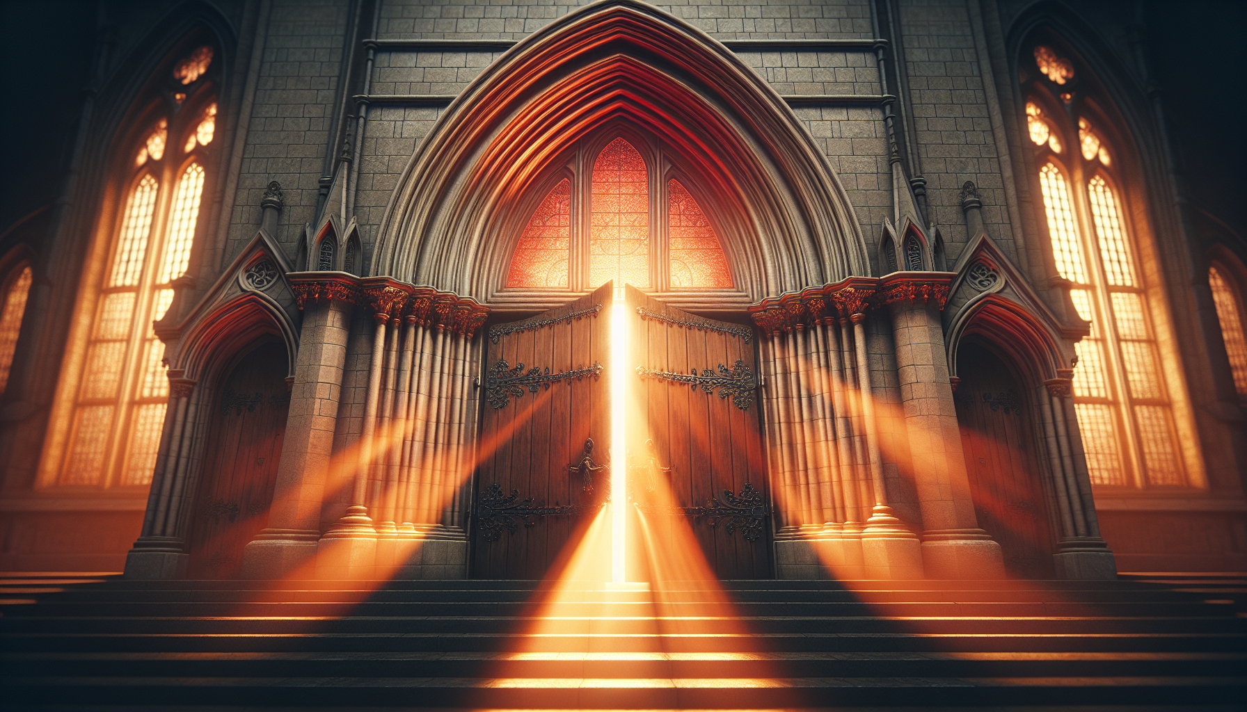 Pentecost: pentecost church doors